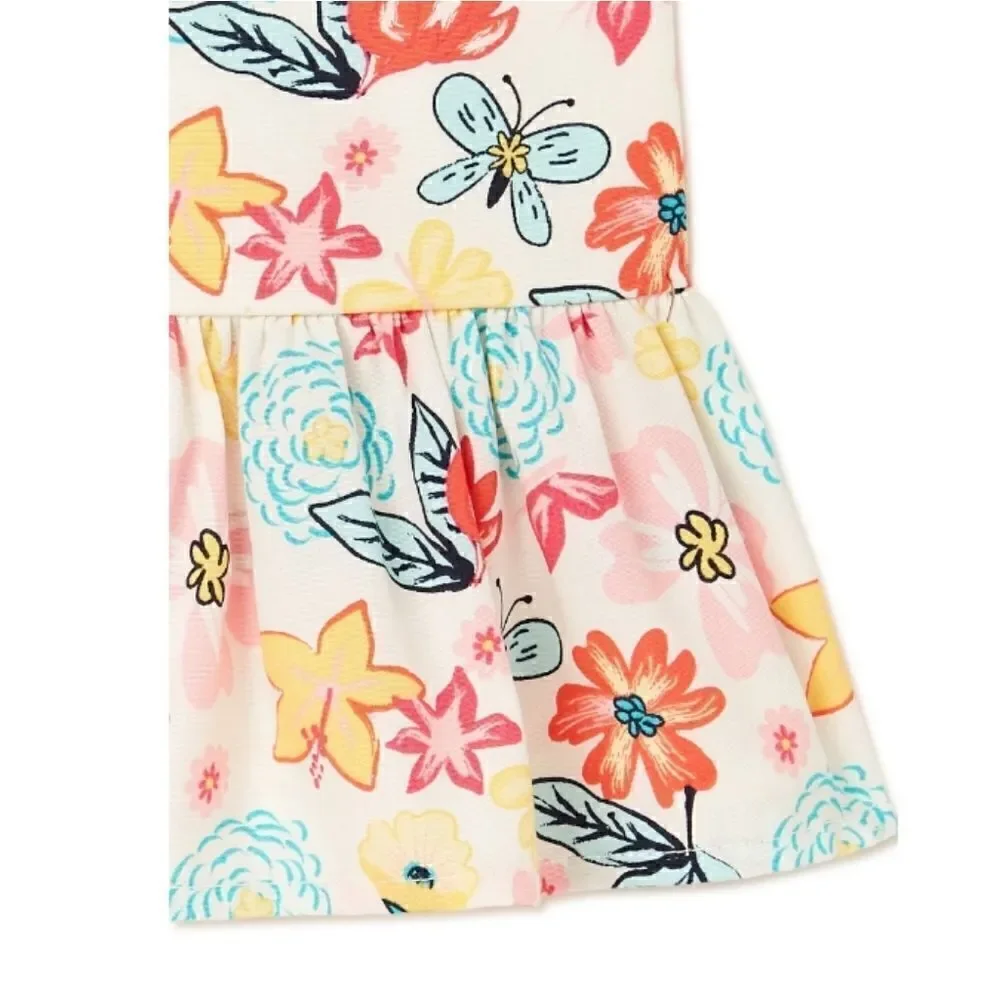 Baby Girls' Tank Top, Tunic Top, Shorts, Pants and Headband Outfit Set, …